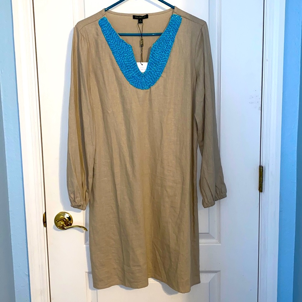 For Cynthia Linen Dress